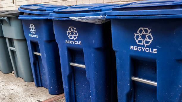 Les poubelles bleues sont à sortir le mardi soir !